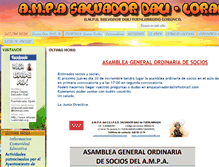 Tablet Screenshot of ampasalvadordali.org